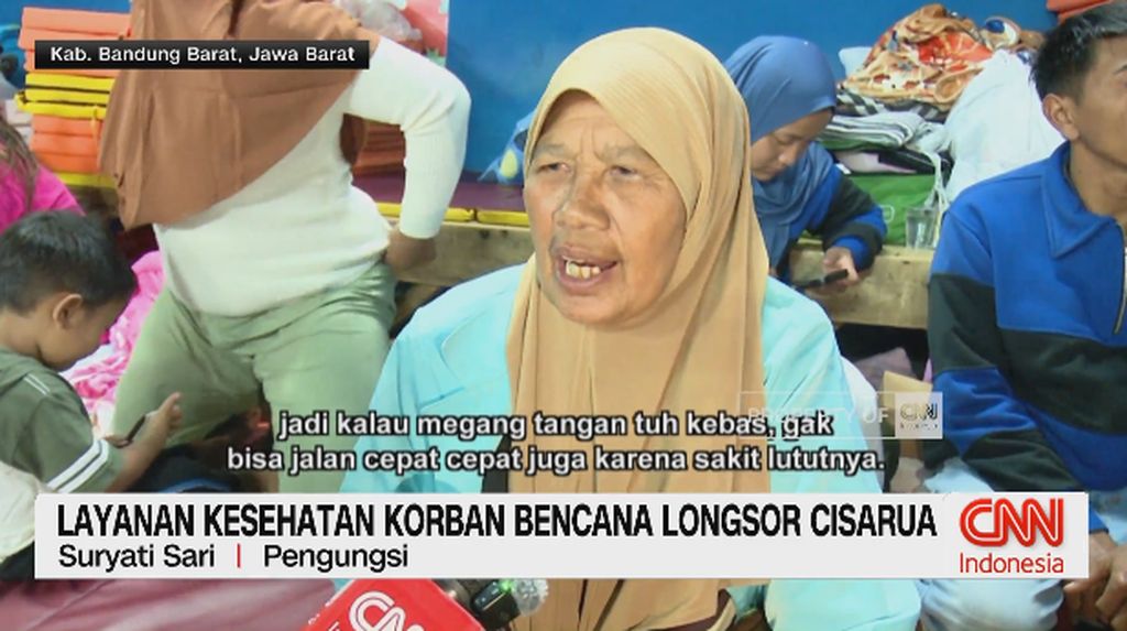 VIDEO: Layanan Kesehatan Korban Bencana Longsor Cisarua