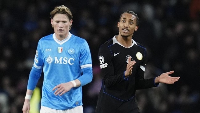 Napoli tersingkir dari ajang Liga Champions usai kalah dari Chelsea dalam matchday kedelapan di Stadion Diego Armando Maradona, Kamis (29/1) dini hari WIB.