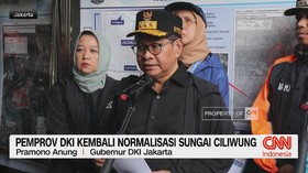 VIDEO: Pemprov DKI Kembali Normalisasi Sungai Ciliwung