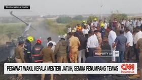VIDEO: Pesawat Wakil Kepala Menteri Jatuh, Semua Penumpang Tewas