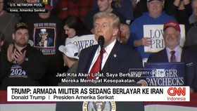 VIDEO: Trump: Armada Militer AS Sedang Berlayar ke Iran