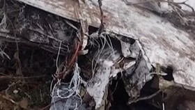 Penampakan Pesawat Jatuh Tewaskan Anggota DPR Kolombia