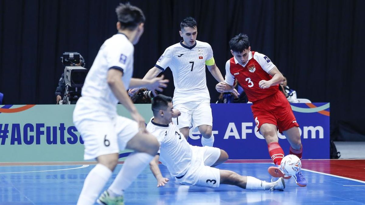 Hasil AFC Futsal: Hajar Kirgistan, Indonesia Lolos ke Perempat Final