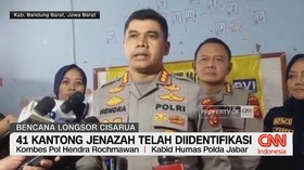 VIDEO: 41 Kantong Jenazah Telah Diidentifikasi