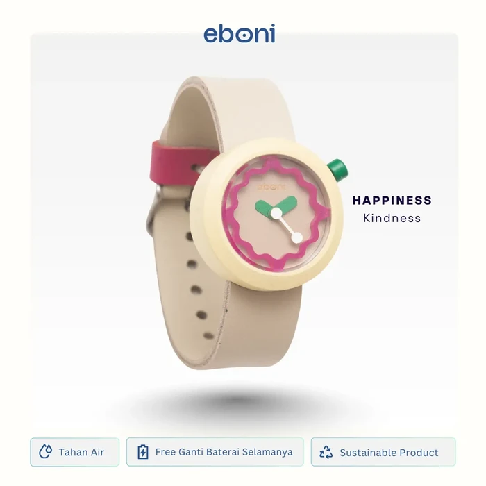 Eboni Watch. Jam tangan kayu dari brand lokal.