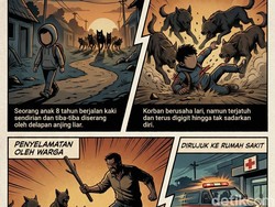 Kronologi Anak 8 Tahun Jadi Mangsa 8 Anjing Liar di Cianjur