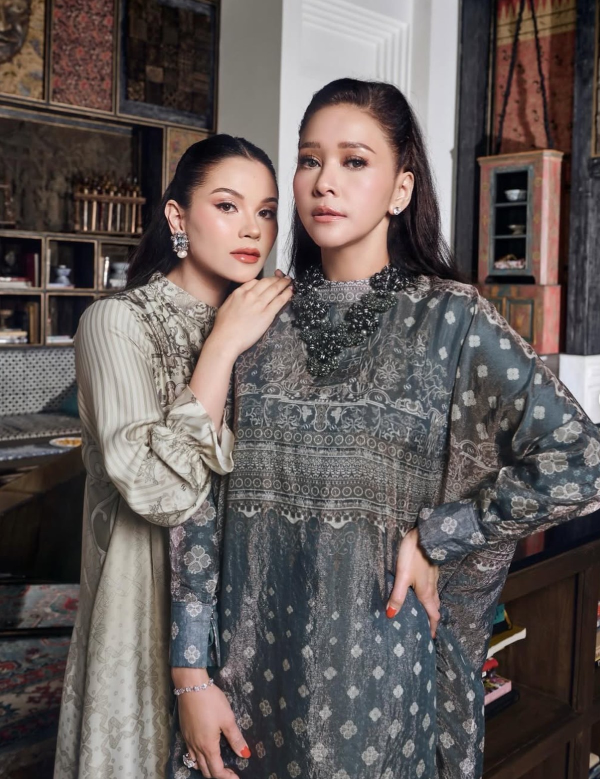 Maia Estianty dan Alyssa Daguise