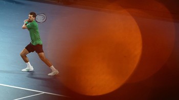 FOTO: Australia Open Siap Sambut Duel Panas Alcaraz vs Djokovic