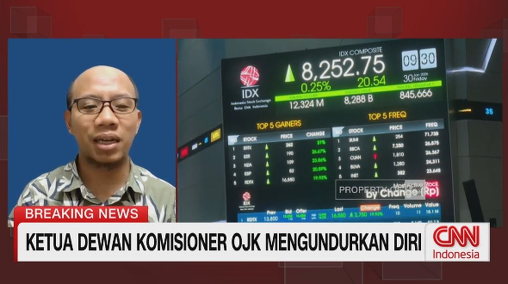 VIDEO: Ketua Dewan Komisioner OJK Mahendra Siregar Mengundurkan Diri