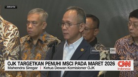 VIDEO: OJK Targetkan Penuhi MSCI Pada Maret 2026
