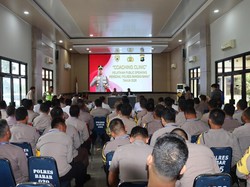 Ratusan Polisi di Babar Diminta Tidak Hanya soal Tindakan tapi Cakap Bicara