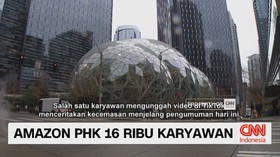 VIDEO: Amazon PHK 16 Ribu Karyawan
