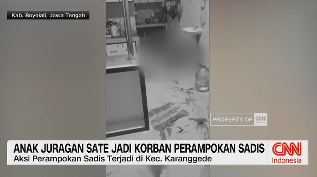 VIDEO: Perampokan Sadis di Boyolali, Anak Juragan Sate Tewas