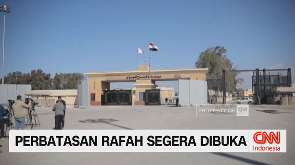VIDEO: Perbatasan Rafah Segera Dibuka