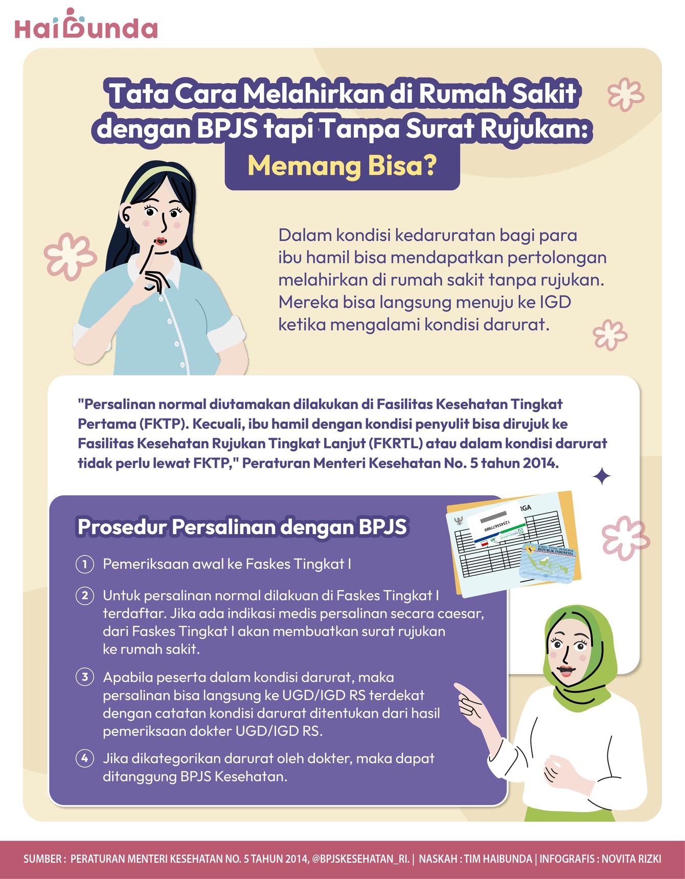 Tata Cara Melahirkan di Rumah Sakit dengan BPJS tapi Tanpa Surat Rujukan&colon;