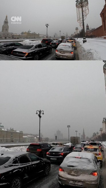 Rusia Diterjang Badai Salju Terburuk dalam 200 Tahun Terakhir