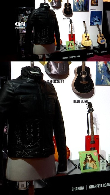 50 Barang Pribadi Musisi Dunia Akan Dilelang untuk Amal