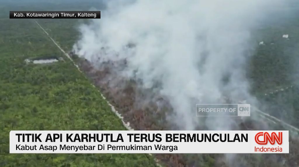 VIDEO: Titik Api Karhutla Terus Bermunculan