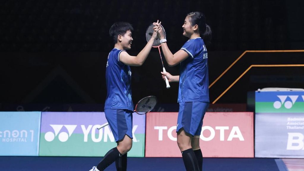 Hasil Thailand Masters: Tiwi/Fadia Juara Usai Duel Sengit 90 Menit