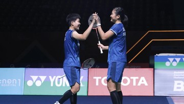 Liputan Olahraga CNN Sport : Hasil Thailand Masters: Tiwi/Fadia Juara Usai Duel Sengit 90 Menit