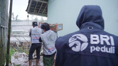 BRI Peduli Salurkan Bantuan Bagi Warga Terdampak Longsor Cisarua