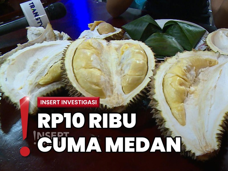 Menikmati Durian Sidikalang Medan, Mantap Banget Plus Murah