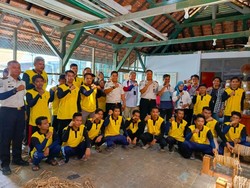 Dari Limbah Jadi Cuan, UMKM Olah Pelepah Pisang Libatkan Rutan