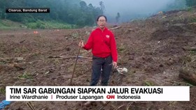 VIDEO: Tim SAR Gabungan Siapkan Jalur Evakuasi