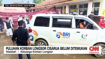 VIDEO: Puluhan Korban Longsor Cisarua Masih Belum Ditemukan