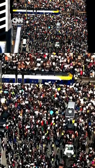 Ribuan Warga Minnesota Turun ke Jalan Tuntut Penarikan Pasukan ICE