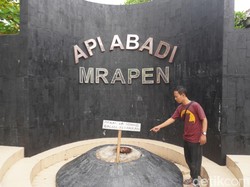 Api Abadi Mrapen Mati, Terungkap Sudah Mengecil Sejak Akhir Tahun