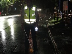 Motor Tabrak Trotoar di Depan Konjen Jepang Denpasar, 1 Orang Tewas