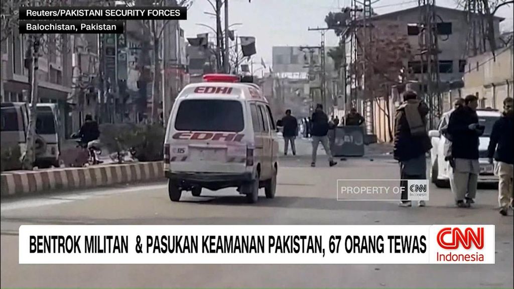 VIDEO: Bentrokan Militan dan Pasukan Pakistan, 67 Orang Tewas