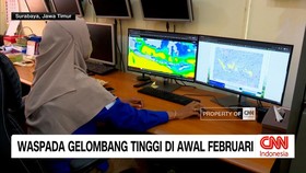 VIDEO: Waspada Gelombang Tinggi di Awal Februari