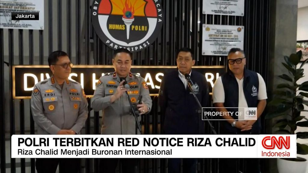 VIDEO: Polri Terbitkan Red Notice terhadap Riza Chalid