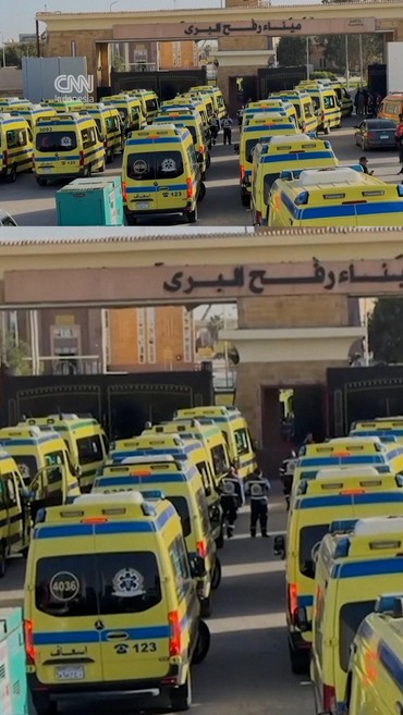 Israel Buka Perbatasan Rafah, Truk Bantuan-Ambulans Antre Masuk Gaza