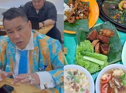 Tak Selalu Mewah! Ini 5 Tempat Makan Favorit Hotman Paris