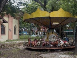 Kondisi Taman Kartini Miris, padahal Dulu Wisata Andalan Warga Rembang