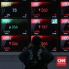 Indeks Harga Saham Gabungan (IHSG) melorot 5 persen tak lama perdagangan saham dibuka, Senin (2/2). Melansir RTI Infokom, IHSG melanjutkan penurunan hingga 5,08 persen ke level 7.906 pada pukul 09.18 WIB. Sebanyak 596 saham berada di zona merah, 53 s