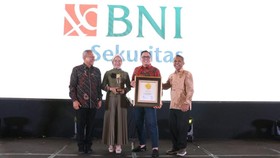 Amanah Jaga Tata Kelola, BNI Sekuritas Raih Trusted Company CGPI 2025