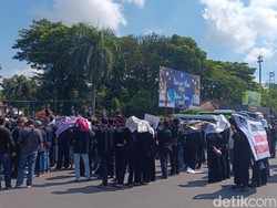 Ini Tuntutan Demo Ratusan Pesilat PSHT di Kota Madiun