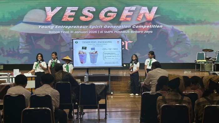 YES GEN 2026 mengajak peserta untuk peduli pada berbagai permasalahan sosial, memiliki jiwa kewirausahaan sejak dini dengan memberikan ide kreatif dan inovatif