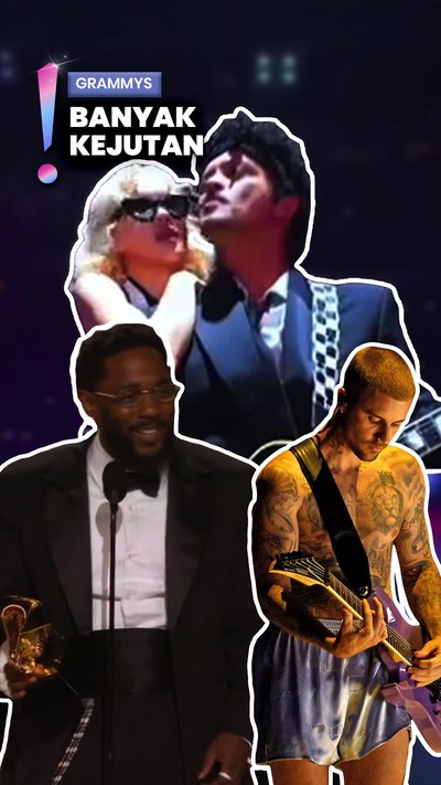 Video: Rose Cium Pipi Bruno Mars-Justin Bieber Tanpa Baju di Grammy