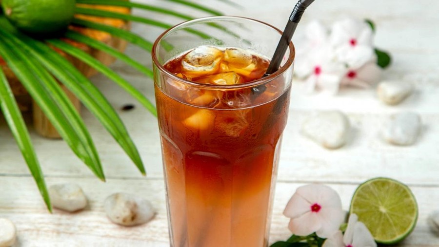 Ilustrasi es teh manis&comma; teh tawar