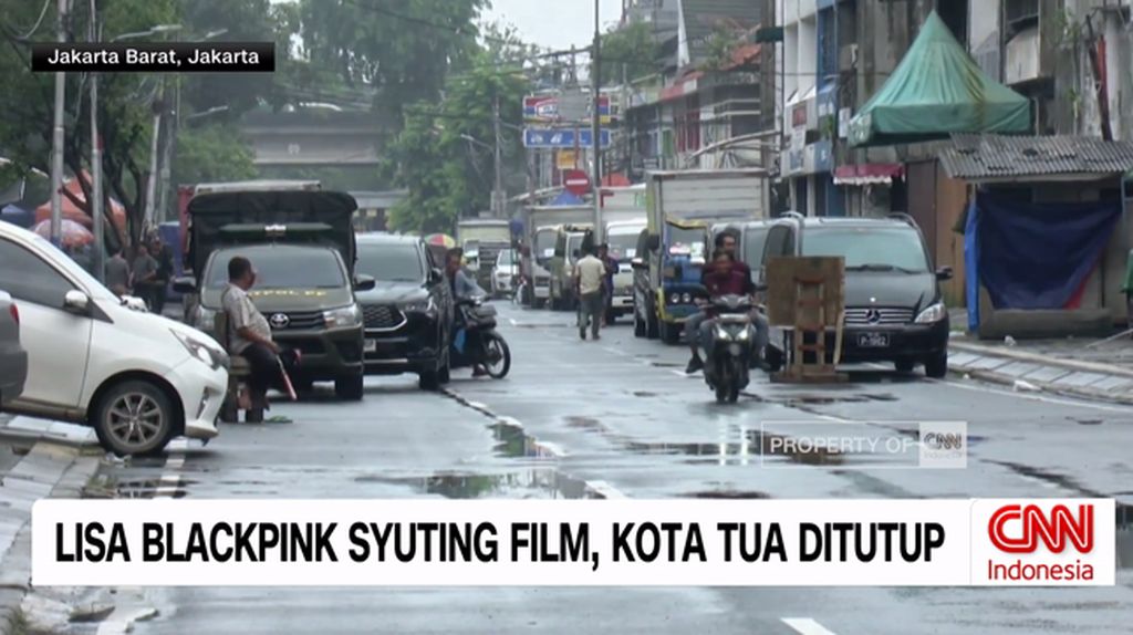 VIDEO: Lisa Blackpink Syuting Film, Kawasan Kota Tua Ditutup