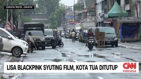 VIDEO: Lisa Blackpink Syuting Film, Kawasan Kota Tua Ditutup