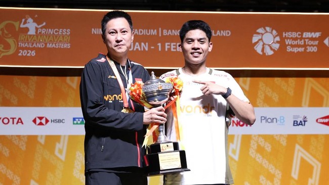 Eng Hian menyebut salah satu keunggulan yang diperlihatkan Moh Zaki Ubaidillah saat memenangkan Thailand Masters 2026 adalah sikap pantang menyerah.