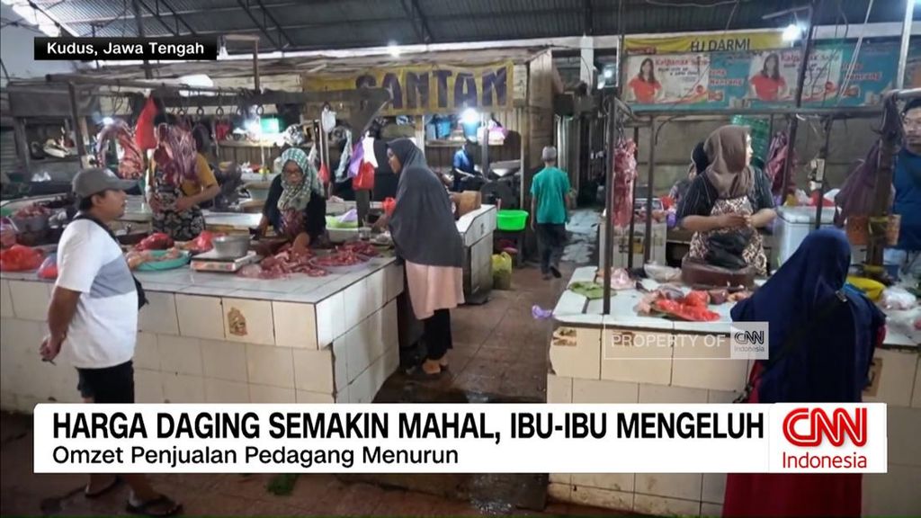 VIDEO: Harga Daging Semakin Mahal, Ibu-Ibu Mengeluh
