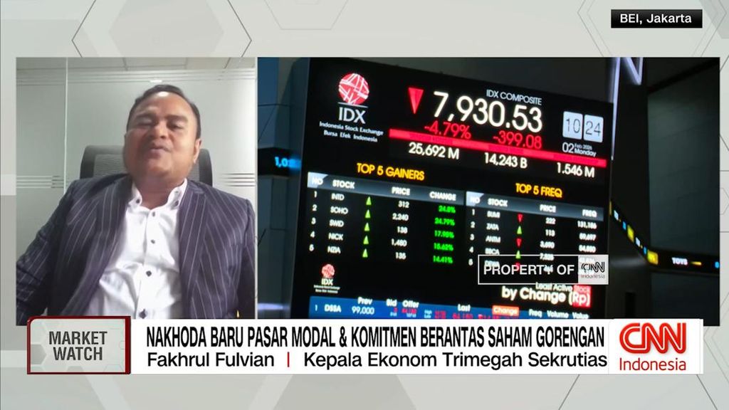 VIDEO: Nakhoda Baru Pasar Modal dan Komitmen Berantas Saham Gorengan