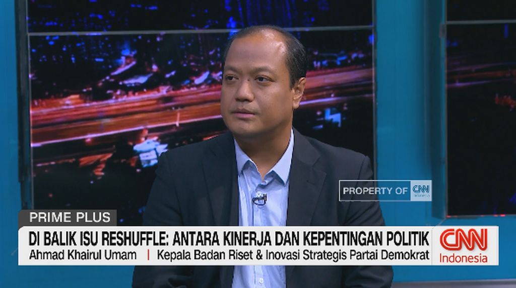 VIDEO: Umam Sebut Presiden Punya Kalkulasi Sendiri Soal Reshuffle